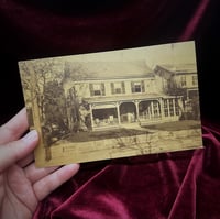Vintage Photo - Old Victorian house 