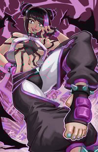 Image 2 of Street Fighter 6 11x17" Print Series: Cammy, Juri, Kimberly, Manon