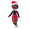 Handmade Linen Tea Party Christmas Boy Elf -(PREORDER ITEM- WILL SHIP ON OR BEFORE NOVEMBER 15, 2023