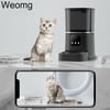 6L Smart WiFi Camera Automatic Pet Feeder Remote Control For Cats