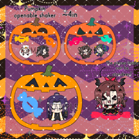 Image 1 of Pumpkin Shakers Charms 