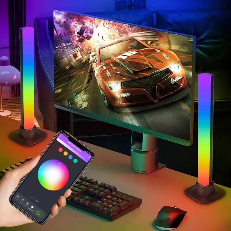 Led Smart RGB Symphony  App with Sound Control Light
