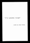 'I'm Lakshmi Singh: poems by Jesse Stober'