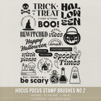 Hocus Pocus Stamp Brushes No.2 (Digital)