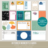 October Moments Cards (Digital)