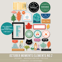 October Moments Elements No.2 (Digital)
