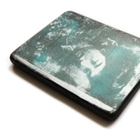 Image 2 of Monotype "Hawaryu en turquoise et noir" - Japon - 15x20 cm