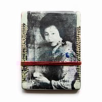 Image 1 of Monotype "Hawaryu au fil rouge" - Japon - 15x20 cm