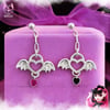 Pendientes Draculaura earrings