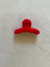 Furry hair claw red