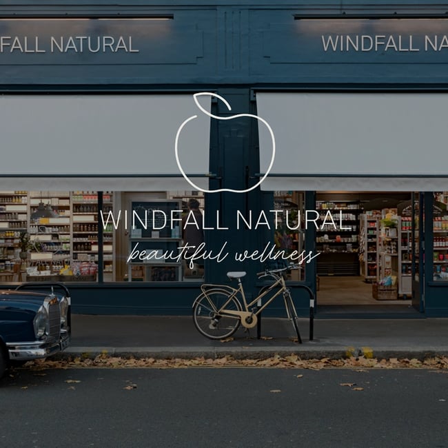 Windfall Natural Retail space multiple lightboxes