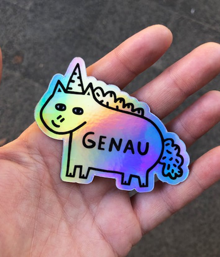 Image of Genau Holo Sticker