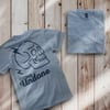 T-SHIRT Come Undone - Stone Blue