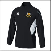 Black  'Errea' Quarter Zip Top  (Child)