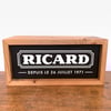 Ricard branded birthday light box