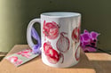 Botanical Mugs Gift Set - 4 - With Festive Gift Wrapping