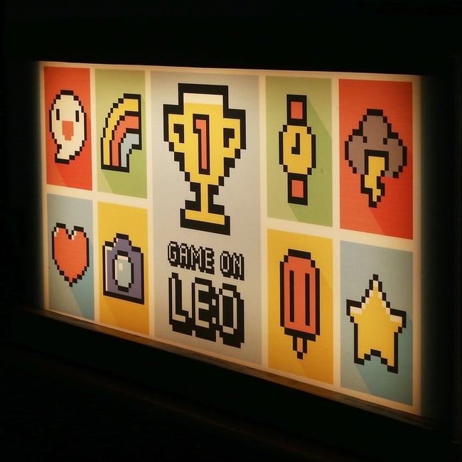 Personalised Interchangeable light box examples