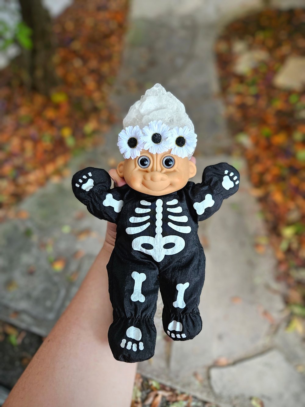 Giant Spooky Skeleton soft body 11"