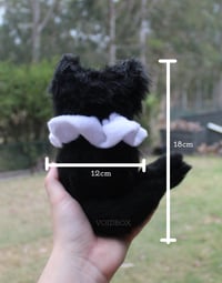 Image 5 of Handheld Spooky Cat Plush - Halloween 2023