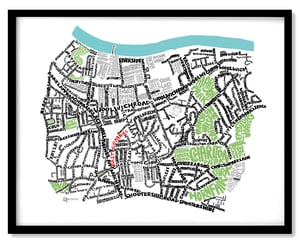 Image of Charlton Typographic map
