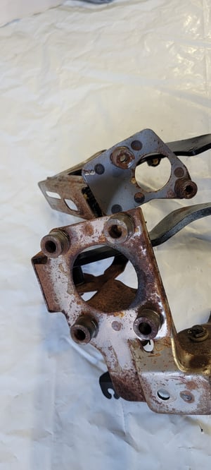 Image of 94-01 ACURA INTEGRA 92-95 CIVIC OEM GAS BRAKE CLUTCH PEDAL ASSEMBLY MANUAL 5 SPD