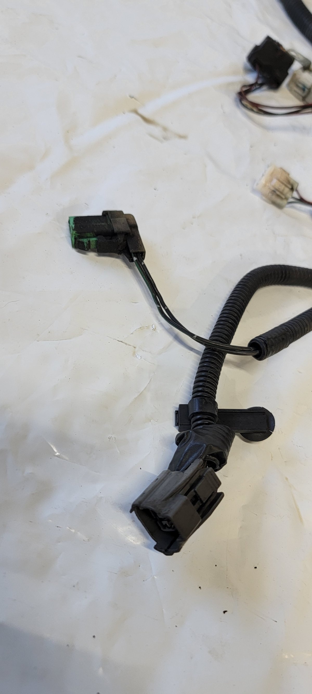 Image of 94-01 Integra GSR OEM driver left engine bay headlight wire harness cable loom