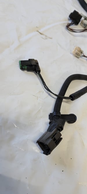 Image of 94-01 Integra GSR OEM driver left engine bay headlight wire harness cable loom