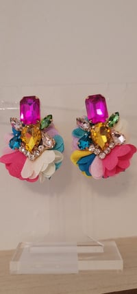 Image 1 of Flower Petal Earrings