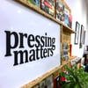 Pressing Matters Magazine Light Boxes & Stand