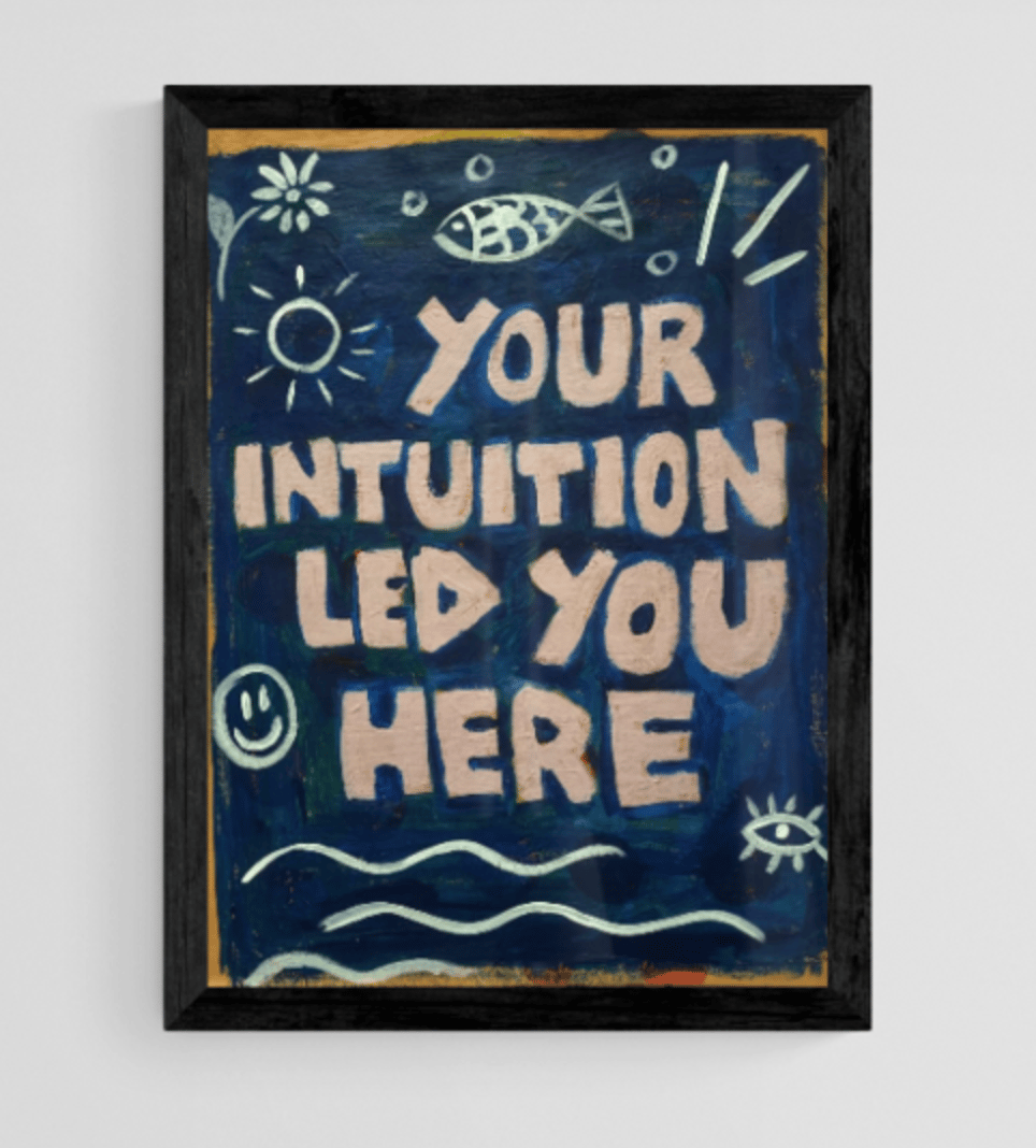 Image of Poster Intuition 