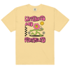CAFFEINATED AND OVERSTIMULATED COMFORT COLORS TSHIRT