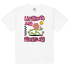 CAFFEINATED AND OVERSTIMULATED COMFORT COLORS TSHIRT