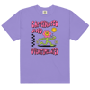 CAFFEINATED AND OVERSTIMULATED COMFORT COLORS TSHIRT