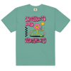 CAFFEINATED AND OVERSTIMULATED COMFORT COLORS TSHIRT