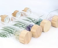 Image 4 of Customized Natural Gemstone Crystal Flower Bottle 