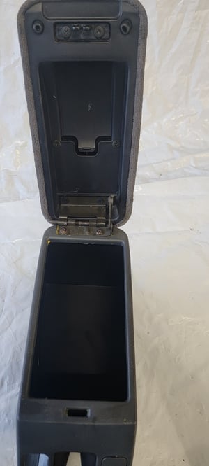 Image of 96-00 Honda Civic Armrest Emergency Brake Console OEM DARK GRAY