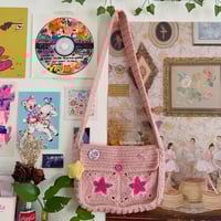 Image 1 of ♡ LALA TWIN STARS MESSENGER BAG ♡