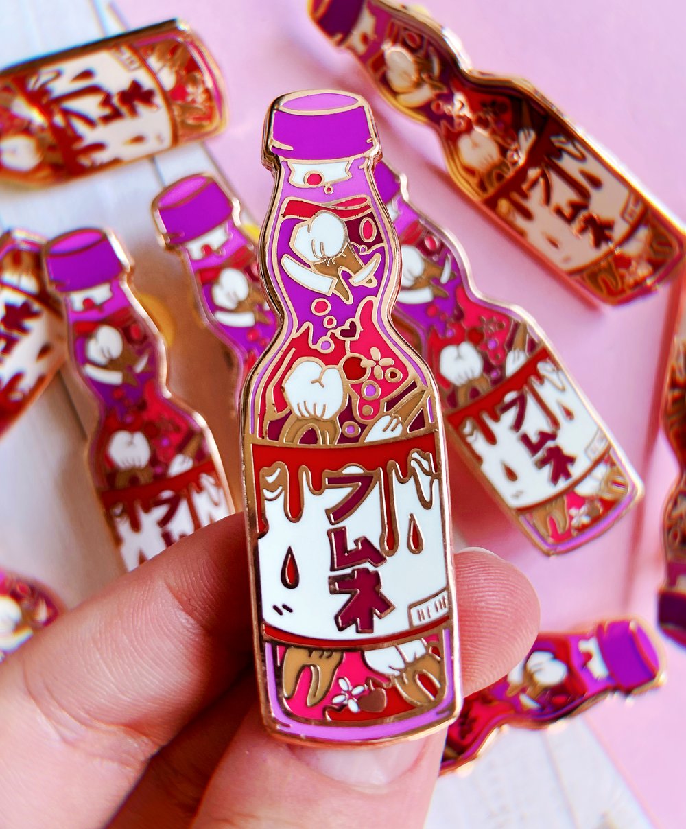 Teeth Ramune | Enamel Pin