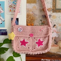 Image 2 of ♡ LALA TWIN STARS MESSENGER BAG ♡