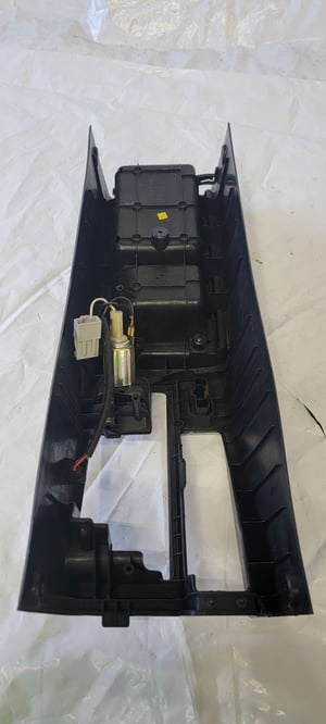 Image of 93-97 del Sol Si OEM center console armrest cupholder ebrake ashtray bezel mount