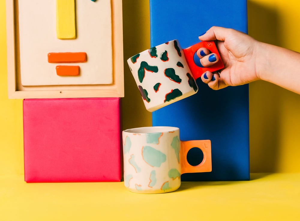 Image of Animal Print Mugs