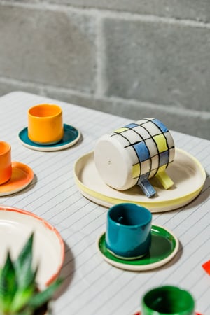 Image of Rainbow - Coffee Cups set