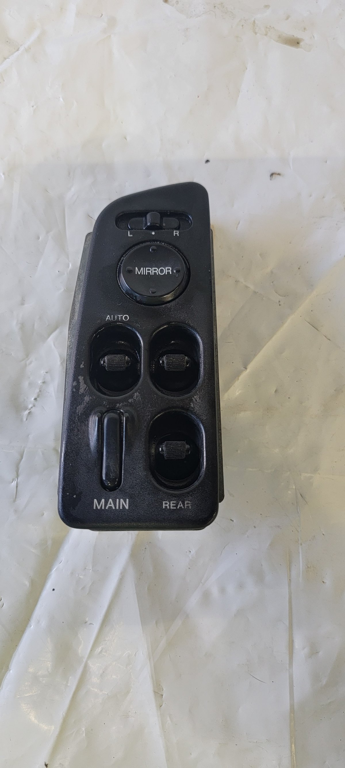 Image of 93-97 Honda Civic Del Sol Power Window Master Switch Drivers Left Black