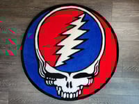Image 1 of Grateful Dead Stealie Rug 