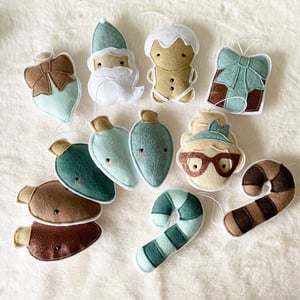 Image of Sage Green & Chocolate Theme Decorations