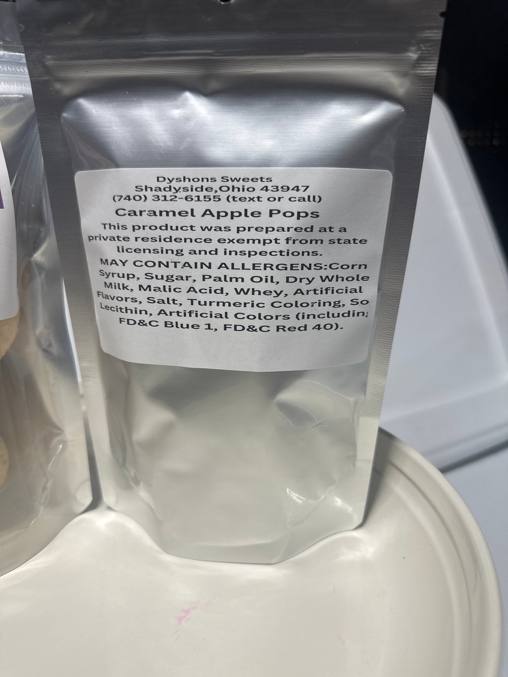 Image of Caramel apple suckers 