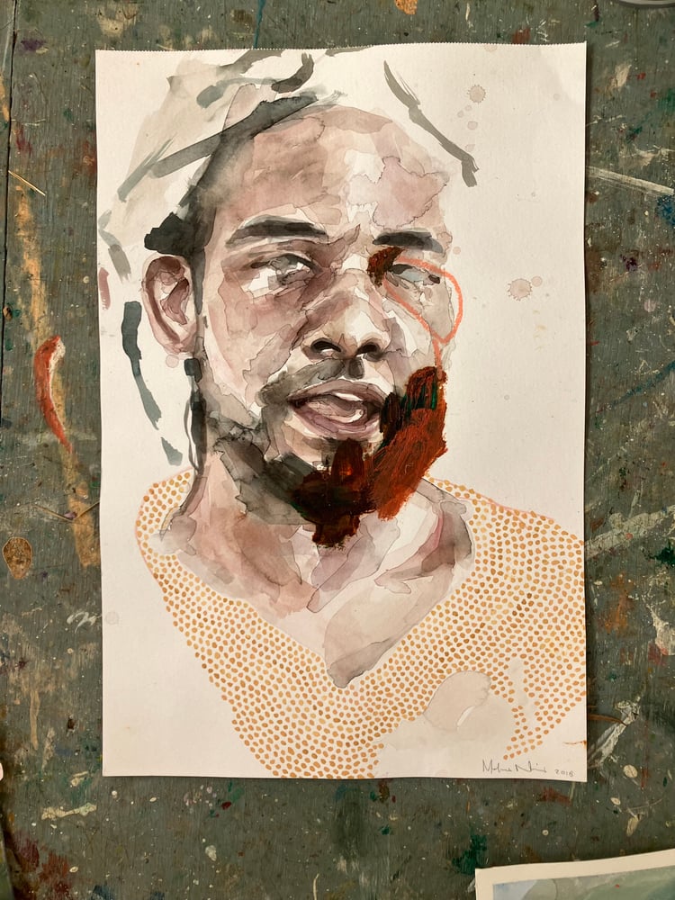 Image of Watercolor Portrait
