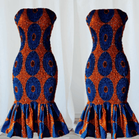 Image 2 of SIMONE AFRICANPRINT DRESS