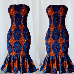 Image of SIMONE AFRICANPRINT DRESS