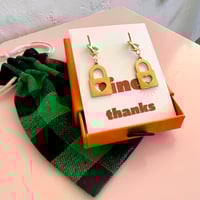 Image 4 of Large Lock and Knot Drops - Fine Thanks